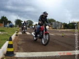 Fotos do Curso de Pilotagem para motos.