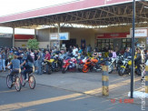 Rota da Serra Moto Clube esteve na Ilha Solteira.