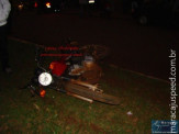 Motociclista menor de idade se acidenta em Maracaju