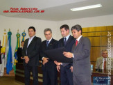 Entrega de certificado de honra ao mérito ao Dia do Pastor Evangélico