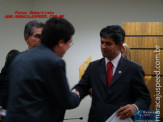 Entrega de certificado de honra ao mérito ao Dia do Pastor Evangélico