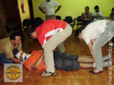 Alunos concluem o 1º Curso Básico de Primeiros Socorros.