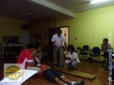 Alunos concluem o 1º Curso Básico de Primeiros Socorros.