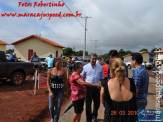 Azambuja, Rigo, Zé Teixeira, Moka e Marun entregam 120 casas em Maracaju