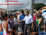 Azambuja, Rigo, Zé Teixeira, Moka e Marun entregam 120 casas em Maracaju
