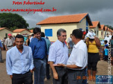 Azambuja, Rigo, Zé Teixeira, Moka e Marun entregam 120 casas em Maracaju