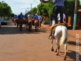 Marca Cabeça realiza cavalgada anunciando a 6ª Etapa do Rodeio Nacional Maracaju