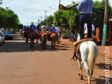 Marca Cabeça realiza cavalgada anunciando a 6ª Etapa do Rodeio Nacional Maracaju