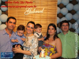 Aniversário de 01 ano de Gabriel, festa realizada no salão da Igreja Batista no último dia 12/08/201