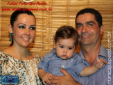Aniversário de 01 ano de Gabriel, festa realizada no salão da Igreja Batista no último dia 12/08/201