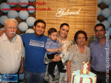 Aniversário de 01 ano de Gabriel, festa realizada no salão da Igreja Batista no último dia 12/08/201