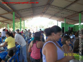 Almoço de Natal para as crianças da Vila Adrien 24/12/2011 