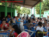 Almoço de Natal para as crianças da Vila Adrien 24/12/2011 