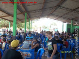 Almoço de Natal para as crianças da Vila Adrien 24/12/2011 