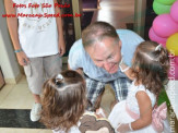 Aniversariantes 3 anos Naitê e Lara Pais Graziella e Claúdio
