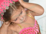Aniversariantes 3 anos Naitê e Lara Pais Graziella e Claúdio