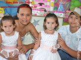 Aniversariantes 3 anos Naitê e Lara Pais Graziella e Claúdio