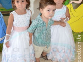 Aniversariantes 3 anos Naitê e Lara Pais Graziella e Claúdio