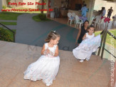 Aniversariantes 3 anos Naitê e Lara Pais Graziella e Claúdio