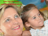 Aniversariantes 3 anos Naitê e Lara Pais Graziella e Claúdio