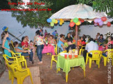 Aniversário de Nove anos de Julia Melissa em sua residência 