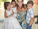 Aniversariantes 3 anos Naitê e Lara Pais Graziella e Claúdio
