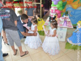 Aniversariantes 3 anos Naitê e Lara Pais Graziella e Claúdio