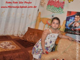 Aniversário de Nove anos de Julia Melissa em sua residência 