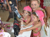 Aniversariantes 3 anos Naitê e Lara Pais Graziella e Claúdio