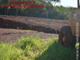 Fotos de degradação ambiental por obra da Prefeitura Municipal de Maracaju