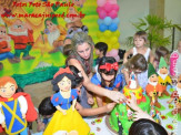 Aniversário de 4º aninho de Marcela, realizado no Salão da Igreja Batista