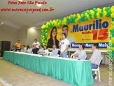 PMDB de Maracaju homologa candidatura de Dr. Maurílio e Eliane Simões com Chapa Pura