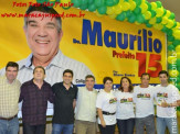 PMDB de Maracaju homologa candidatura de Dr. Maurílio e Eliane Simões com Chapa Pura