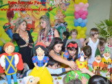 Aniversário de 4º aninho de Marcela, realizado no Salão da Igreja Batista