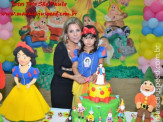 Aniversário de 4º aninho de Marcela, realizado no Salão da Igreja Batista