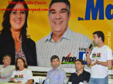 PMDB de Maracaju homologa candidatura de Dr. Maurílio e Eliane Simões com Chapa Pura