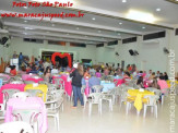 Aniversário de 4º aninho de Marcela, realizado no Salão da Igreja Batista