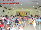 Aniversário de 4º aninho de Marcela, realizado no Salão da Igreja Batista