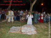 Igreja Católica - Incenação da Paixão de Cristo realizada no Parque Ecológico Vila Juquita