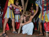 Igreja Católica - Incenação da Paixão de Cristo realizada no Parque Ecológico Vila Juquita