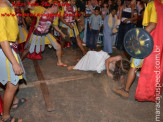 Igreja Católica - Incenação da Paixão de Cristo realizada no Parque Ecológico Vila Juquita