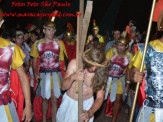 Igreja Católica - Incenação da Paixão de Cristo realizada no Parque Ecológico Vila Juquita