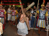 Igreja Católica - Incenação da Paixão de Cristo realizada no Parque Ecológico Vila Juquita