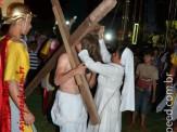 Igreja Católica - Incenação da Paixão de Cristo realizada no Parque Ecológico Vila Juquita