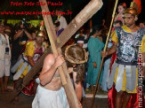 Igreja Católica - Incenação da Paixão de Cristo realizada no Parque Ecológico Vila Juquita