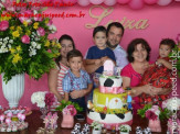 Aniversário de Luiza Corrêa - 1 ano de idade, filha de Luiz Henrique e Myami
