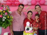 Aniversário de Luiza Corrêa - 1 ano de idade, filha de Luiz Henrique e Myami