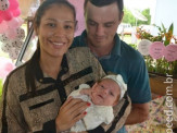 Aniversário de Luiza Corrêa - 1 ano de idade, filha de Luiz Henrique e Myami