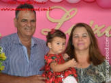 Aniversário de Luiza Corrêa - 1 ano de idade, filha de Luiz Henrique e Myami