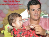 Aniversário de Luiza Corrêa - 1 ano de idade, filha de Luiz Henrique e Myami
